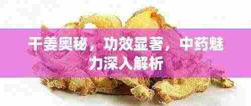 干姜奥秘,功效显著,中药魅力深入解析
