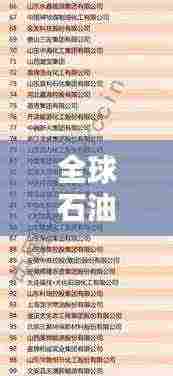 全球石油出口大国排名榜单揭晓!