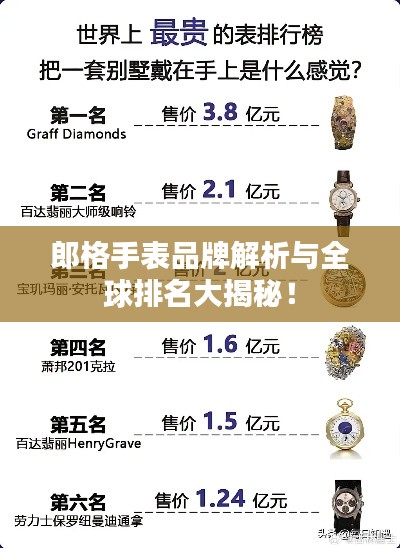 郎格手表品牌解析与全球排名大揭秘！