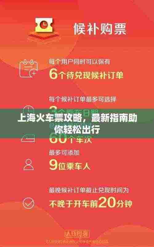 上海火车票攻略,最新指南助你轻松出行