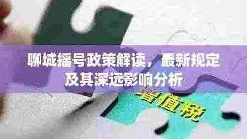 聊城摇号政策解读，最新规定及其深远影响分析