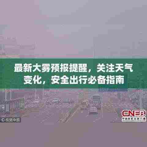 最新大雾预报提醒,关注天气变化,安全出行必备指南