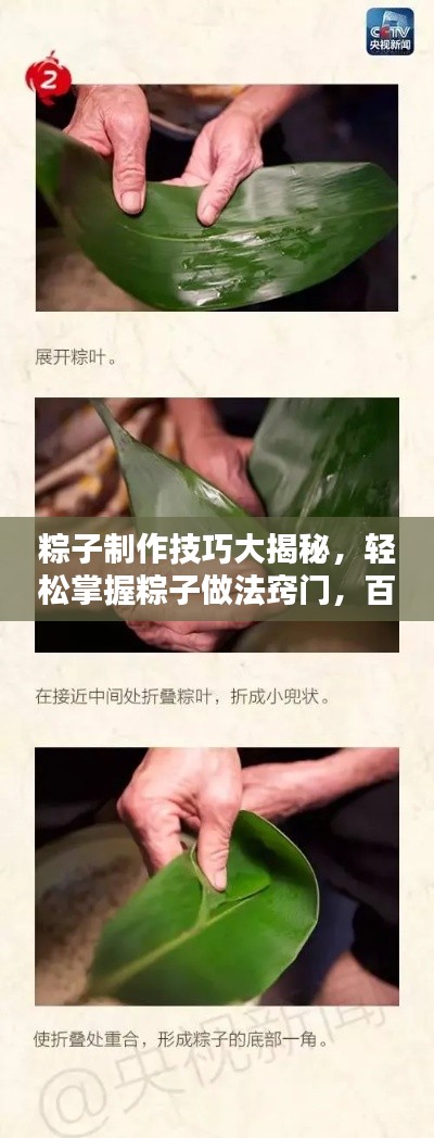 粽子制作技巧大揭秘,轻松掌握粽子做法窍门,百度收录标准标题