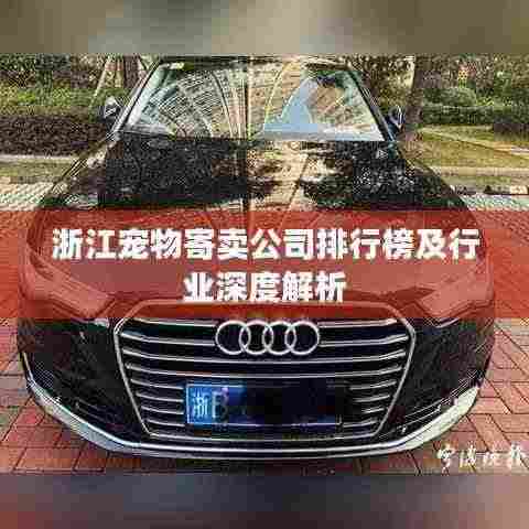 浙江宠物寄卖公司排行榜及行业深度解析