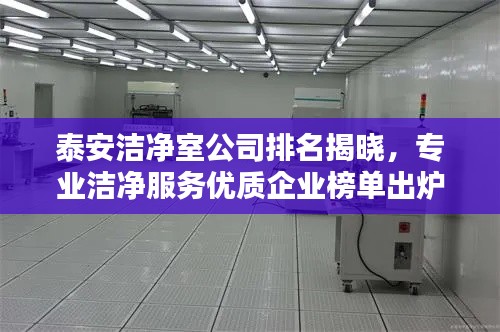 泰安洁净室公司排名揭晓，专业洁净服务优质企业榜单出炉！