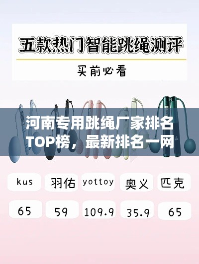 河南专用跳绳厂家排名TOP榜,最新排名一网打尽!