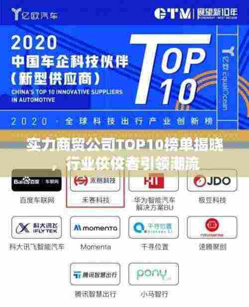 实力商贸公司TOP10榜单揭晓，行业佼佼者引领潮流