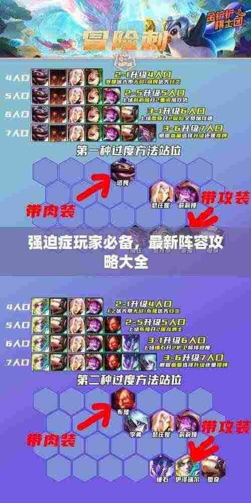 强迫症玩家必备,最新阵容攻略大全