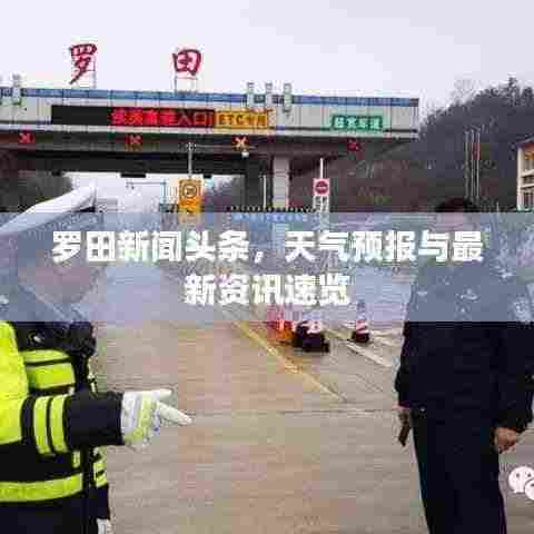 罗田新闻头条,天气预报与最新资讯速览