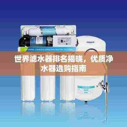 世界滤水器排名揭晓,优质净水器选购指南