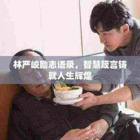 林严峻励志语录,智慧箴言铸就人生辉煌