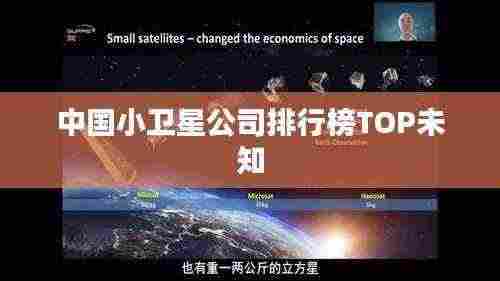 中国小卫星公司排行榜TOP未知