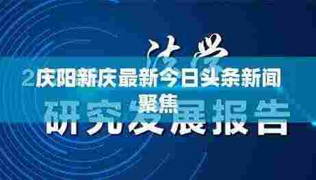 庆阳新庆最新今日头条新闻聚焦