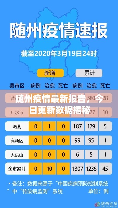 随州疫情最新报告，今日更新数据揭秘