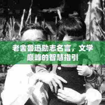 老舍鲁迅励志名言,文学巅峰的智慧指引