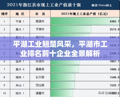平湖工业翘楚风采,平湖市工业排名前十企业全景解析