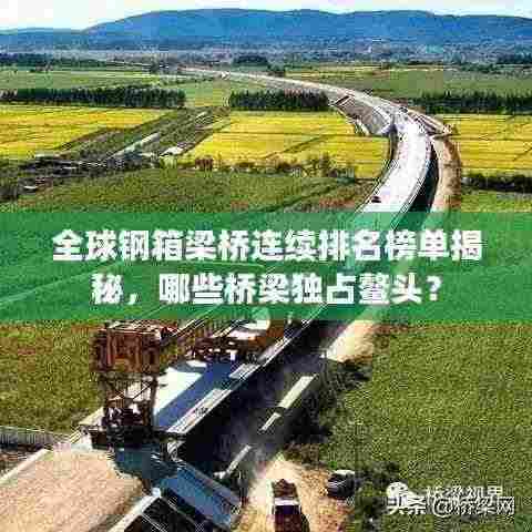 全球钢箱梁桥连续排名榜单揭秘,哪些桥梁独占鳌头?
