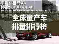 全球量产车排量排行榜,揭秘世界最大排量车型!