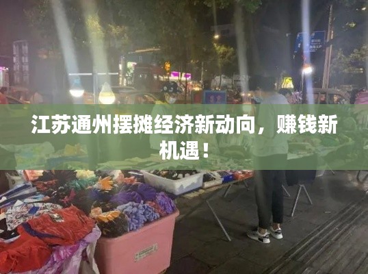 江苏通州摆摊经济新动向,赚钱新机遇!