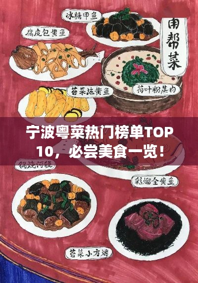 宁波粤菜热门榜单TOP10，必尝美食一览！