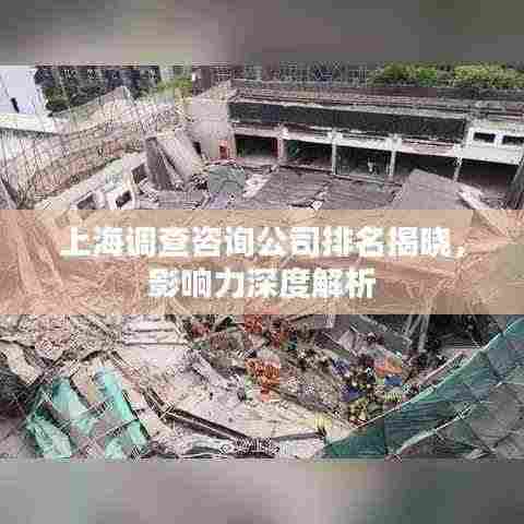 上海调查咨询公司排名揭晓,影响力深度解析