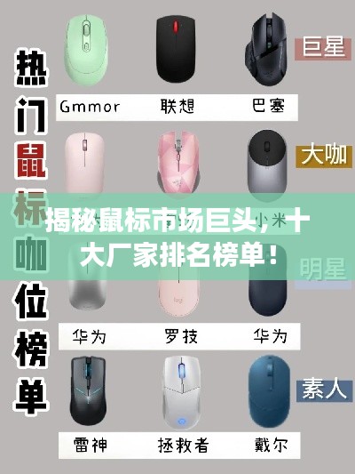 揭秘鼠标市场巨头,十大厂家排名榜单!